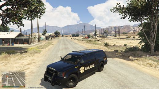 Sheriff Black Style Cruiser and SUV