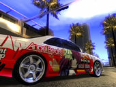 Nissan Skyline R33 Yuri Angel Beats Itasha