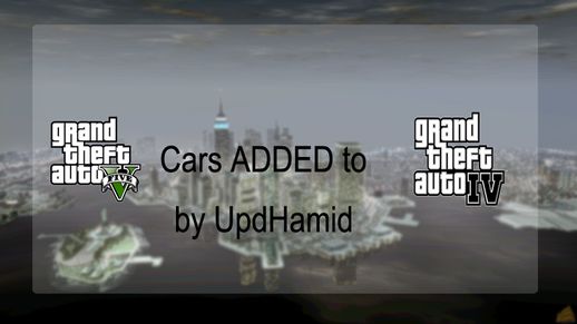 GTA V Cars ADDED to IV V1