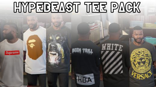 HYPEBEAST/ Fuccboi / Designer Streetwear Tee Pack 1.0