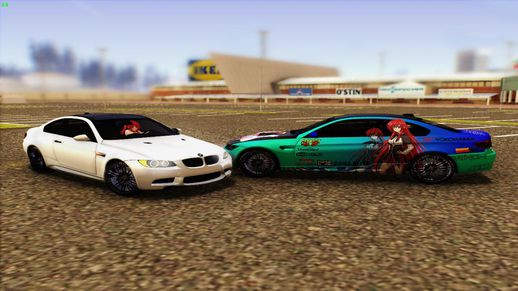 2008 BMW M3 E92 + Rias Gremory Itasha [HQ]