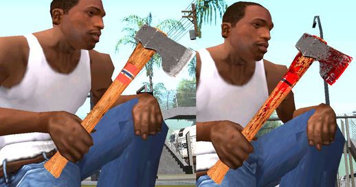 Hatchet from GTA V PC