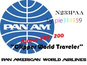 Pan AM Airbus 320-200