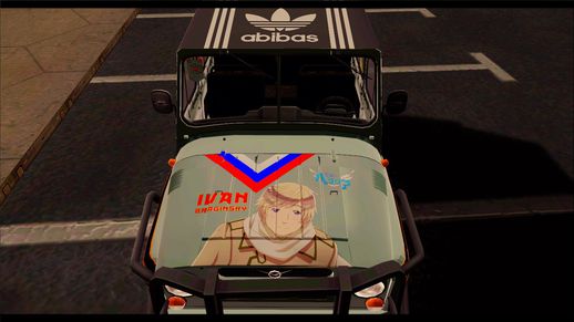 UAZ-469 Ivan Braginsky/Russia - Axis Powers Hetalia Itasha