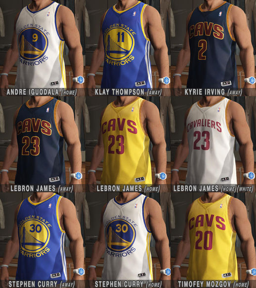 Franklin - Shirts pack - NBA 2015 The Finals