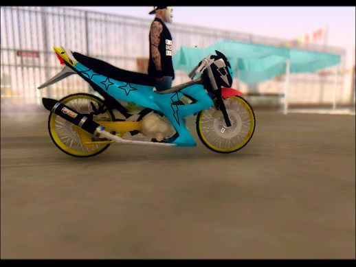 Satria FU drag V2