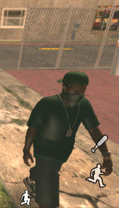 GTA SA Lamar ped model - Android