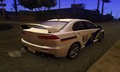 Mitsubishi Evo X Chinese Police