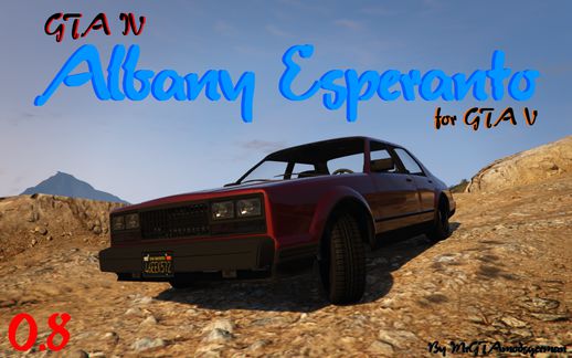 GTA IV Albany Esperanto for GTA V 0.8