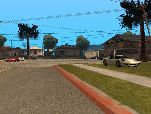 Sports Cars in Grove Street V1.0