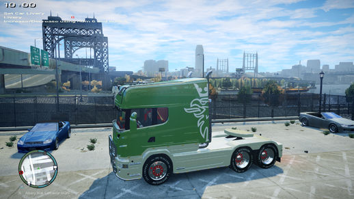 GTA4 2008 Scania R580 Longline Custom/Showtruck