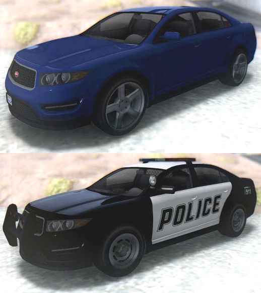 GTA V Vapid Unnamed & Police Interceptor v.2