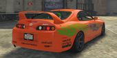 Toyota Supra Paul Walker (Fast and Furious)