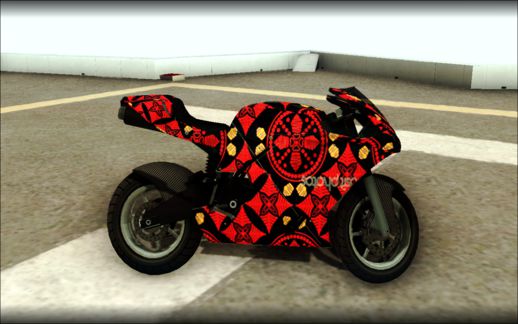 Bati Batik Motorcycle