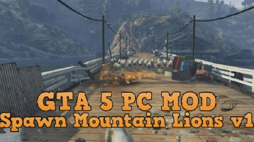 Spawn Mountain Lions v1.00