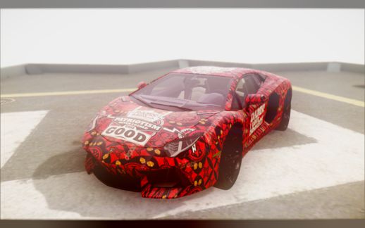 Lamborghini Aventador LP-700 Batik