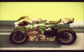 Bati Wayang Camo Motorcycle