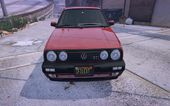 VW Golf MK2 New Lens