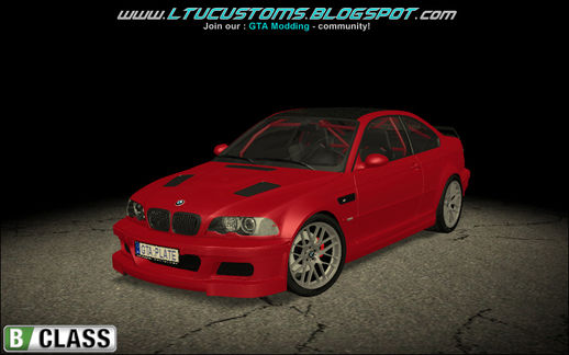 2005 BMW E46 M3 GTR - Stock