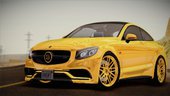 Mercedes Benz Gold Brabus 850