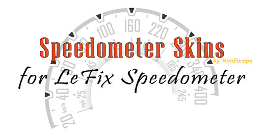 Speedometer Skins for LeFix Speedo