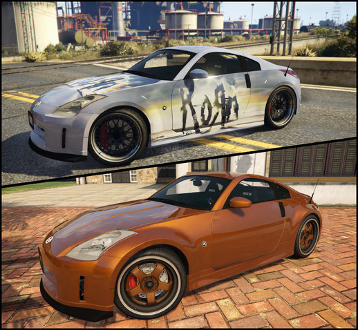 Nissan 350z (Clean & with Livery)