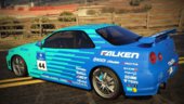 Falken Tire - Nissan Skyline R34 livery