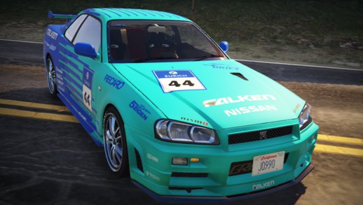 Falken Tire - Nissan Skyline R34 livery