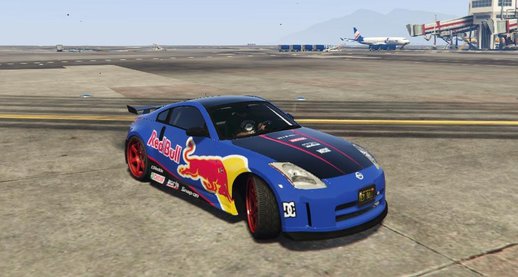 Red Bull Livery for Nissan 350Z