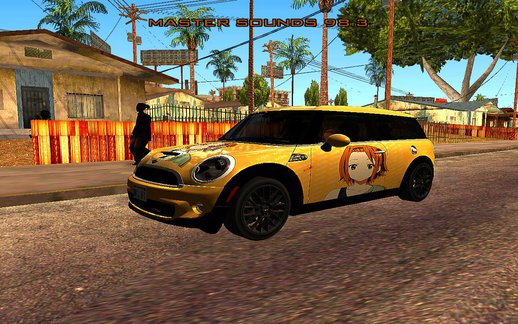 Mini Cooper Clubman 2011 K-ON Ritsu Itasha