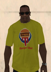 Burger Shot T-shirt Yellow