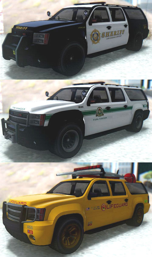 GTA V Declasse Granger Emergency PACK