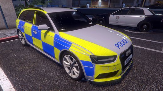 2013 British Police Audi A4 Avant