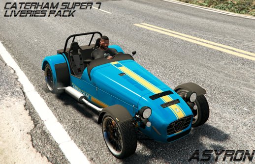 Caterham Super 7 R620 - 4 More Liveries