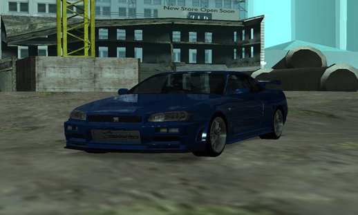 Nissan Skyline R34 Fast & Furious 4 V1.1