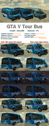 Vinewood VIP Star Tour Bus (Fixed)