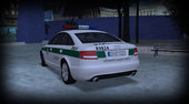 Audi A6 C6 Lithuanian Police