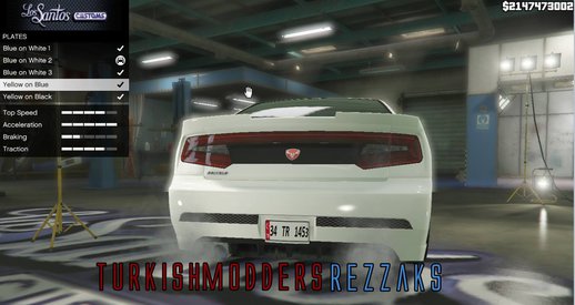 GTA V Türk Plaka Modu v1