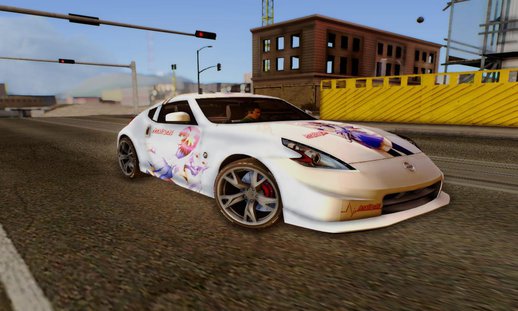 2010 Nissan 370Z Nismo Angel Beats Itasha