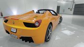 2012 Ferrari 458 Spider