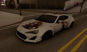 2012 Toyota Gt86 Natsume Rin Itasha