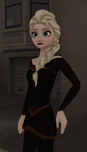 Elsa Black Outfit