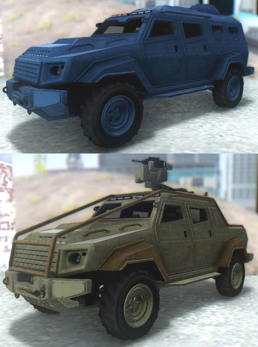 GTA V HVY Insurgent & Pick-up v2