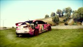 Mitsubishi Lancer Evolution X (Paintjob Miku x Luka itasha)