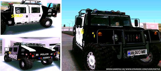 HUMMER H1 POLICE