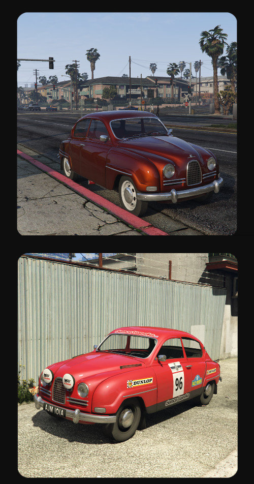 Saab 96 Ralley & Stock (Final)