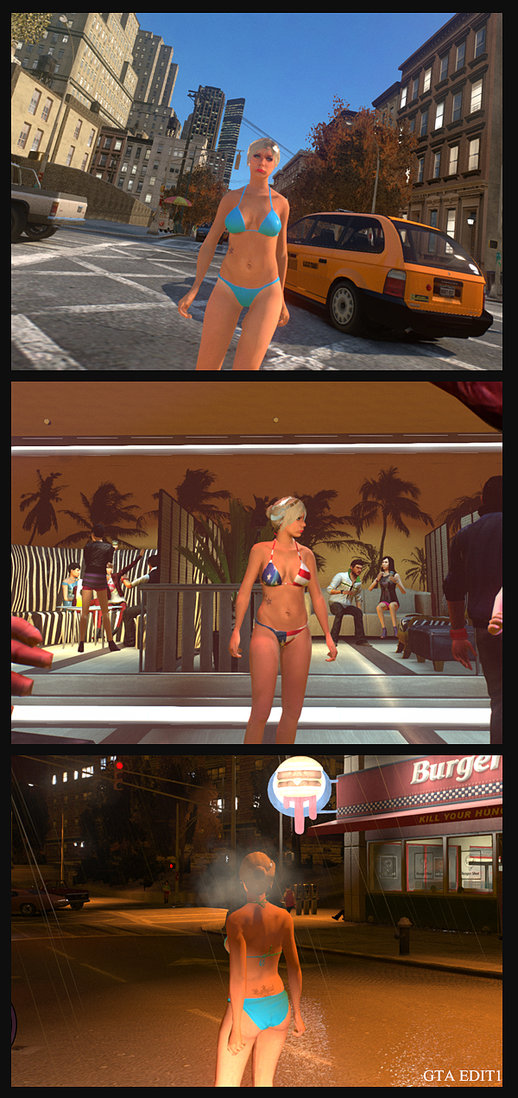 GTA V Topless for GTA IV