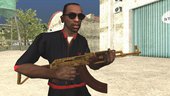 GTA V Assault Rifle (Luxury Camo)