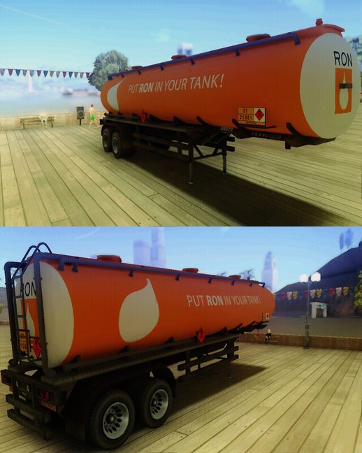 GTA V RON Tanker Trailer