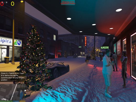 GTA 5 Merry Christmas in North Yankton